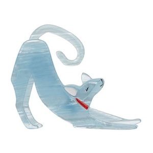 Erstwilder The Dev Stretch Brooch Rare Cat